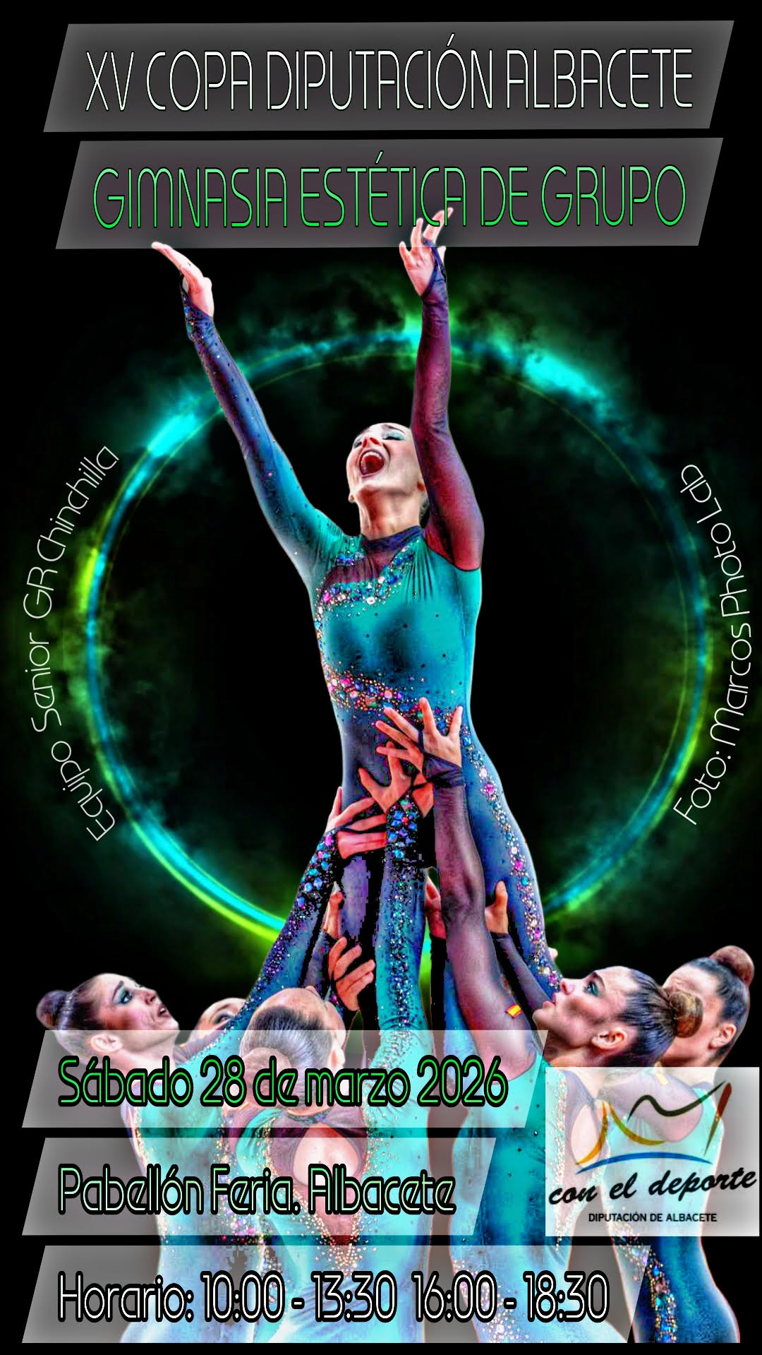 Cartel de la XV Copa Diputación.