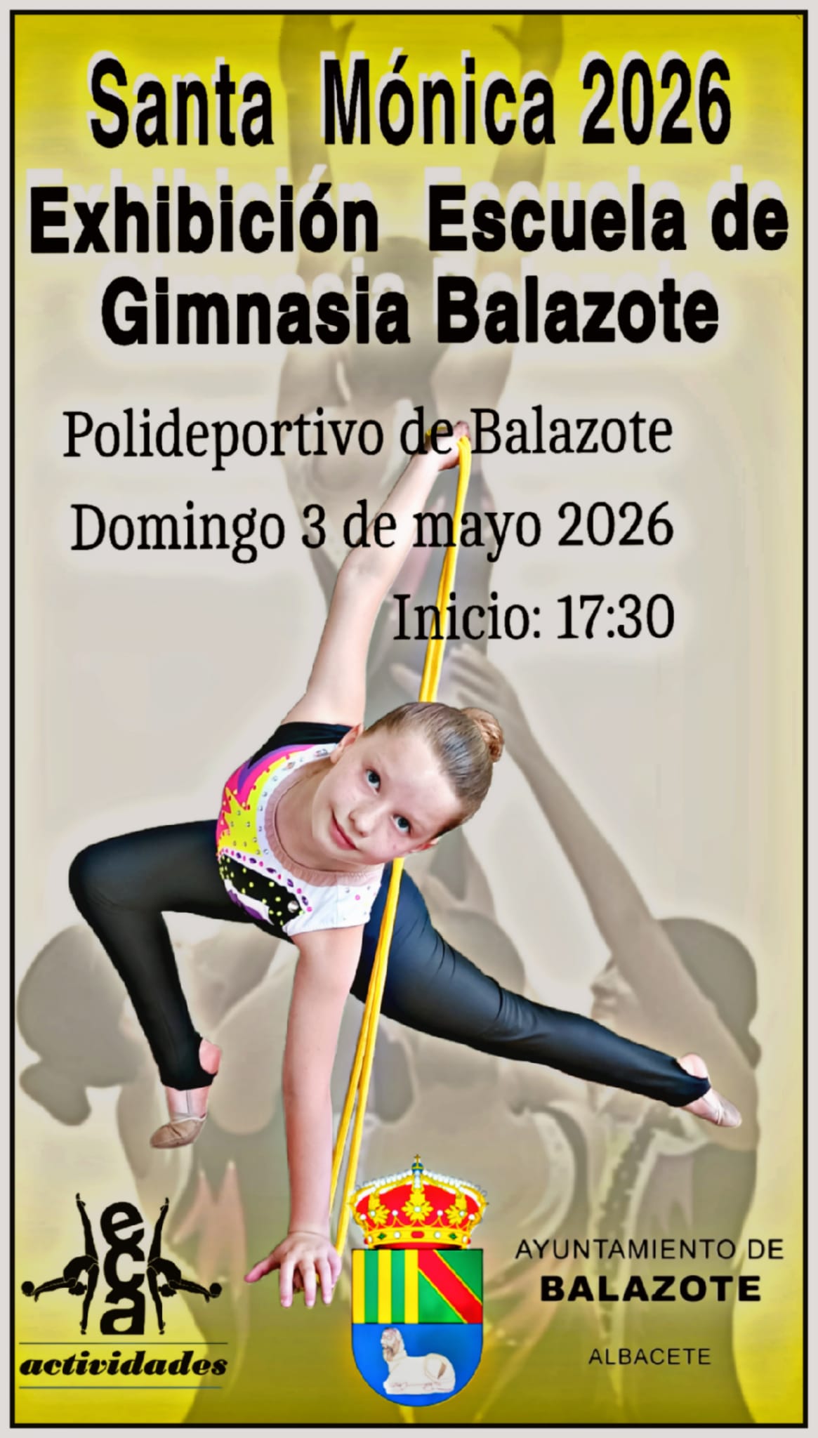 Cartel de la exhibicion Balazote 2026
